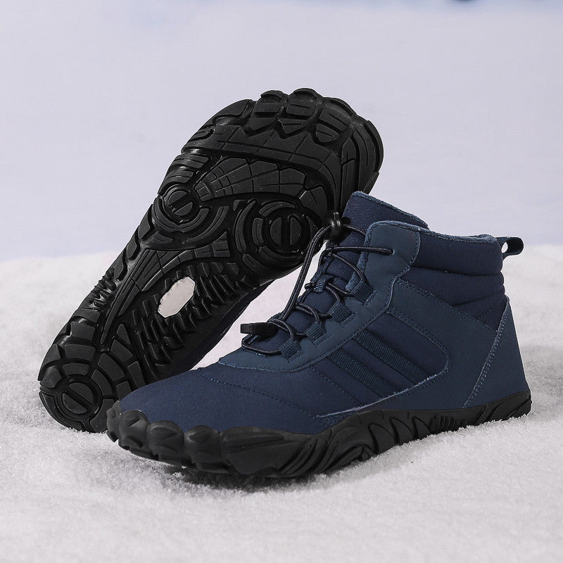 High-Top Non-Slip Warm Snow Hiking Boots With Velvet
