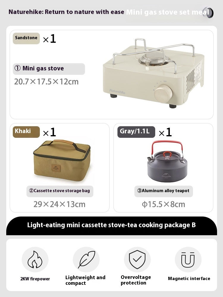 Portable Mini Gas Stove Outdoor Camping Cookware Stove