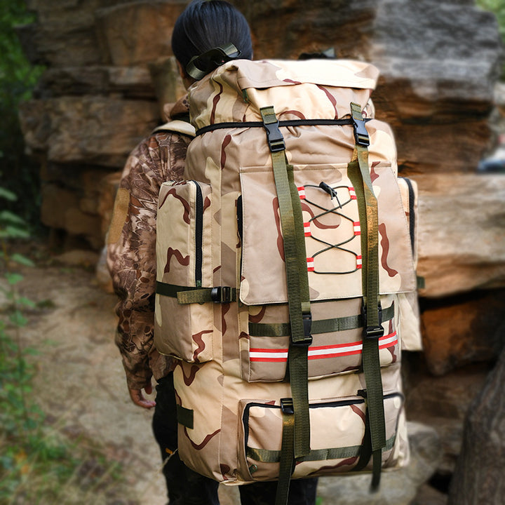 130L Extra Large Camping Rescue Backpack Quilt Storage