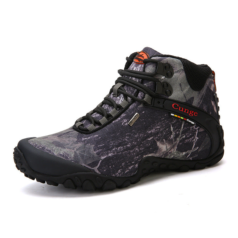 Men's Camouflage Outdoor Hiking Climbing Sports Boots