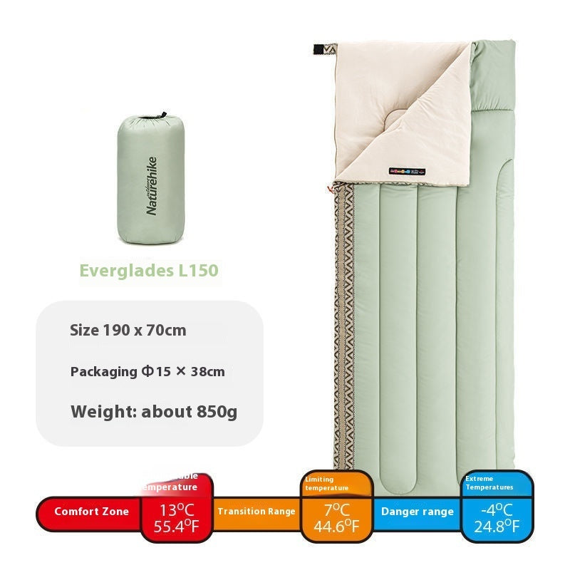 Four Seasons Portable Outdoor Camping Sleeping Bag