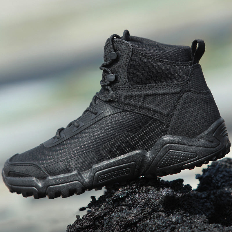 American Ultralight Mid Tube Tactical Hiking Combat Boots Men