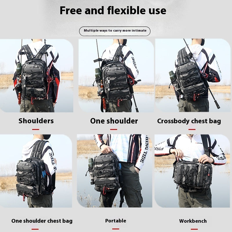 Waterproof Multifunctional Fishing Bag Outdoor Equipment