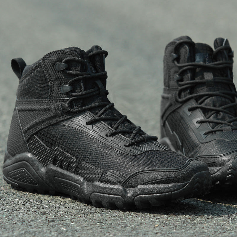 American Ultralight Mid Tube Tactical Hiking Combat Boots Men