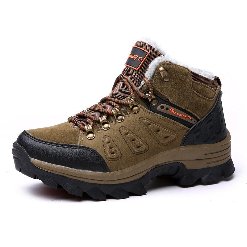 Men's Cold Weather Waterproof Hiking Snow Boots