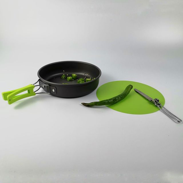Lightweight Foldable Outdoor Camping Hiking BBQ Cookware Set