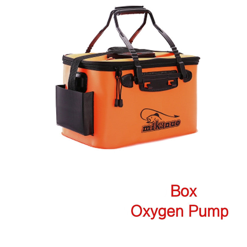 EVA Folding Fishing Tackle Storage Bag Bucket