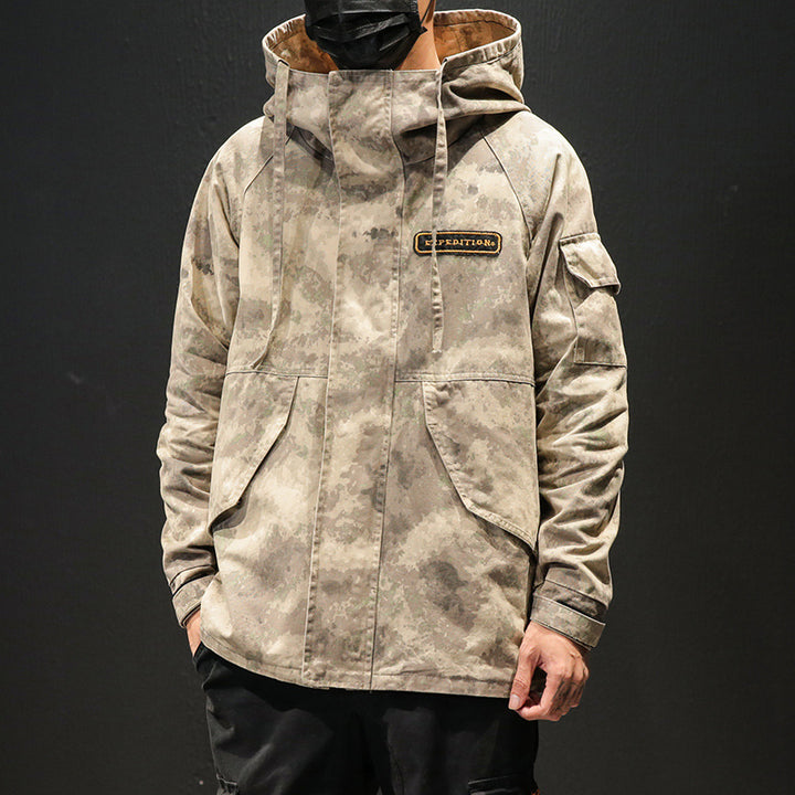 Camouflage Utility Work Jacket