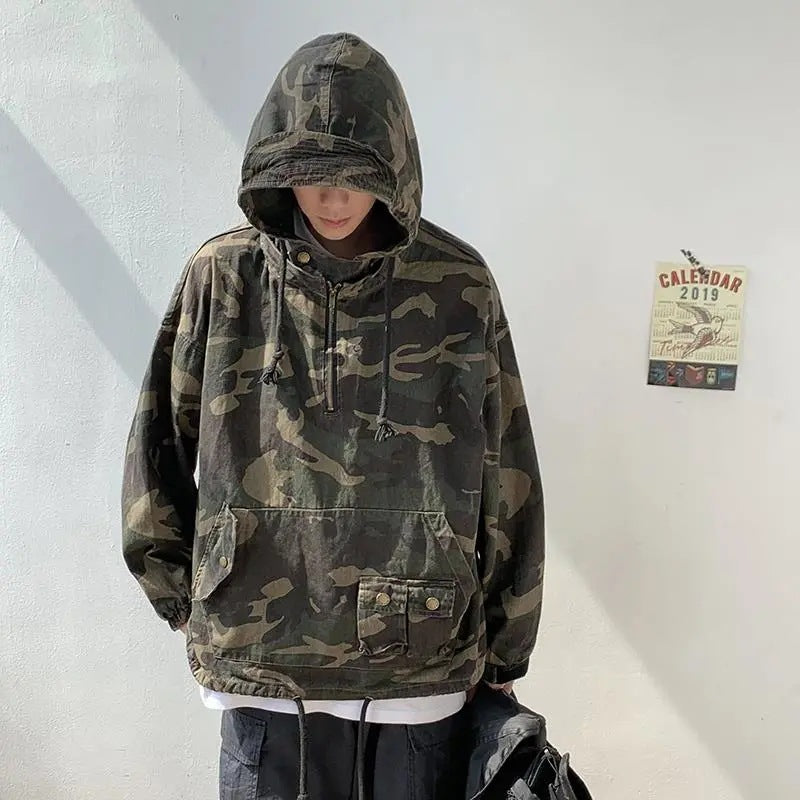 Men's Camouflage Tactical Work Jacket