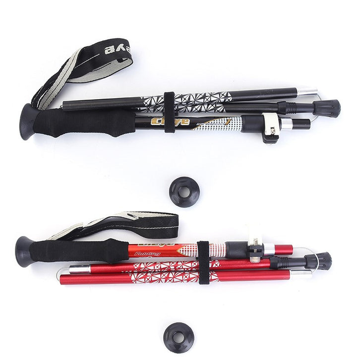 Ultralight Telescopic Folding Trekking Walking Stick