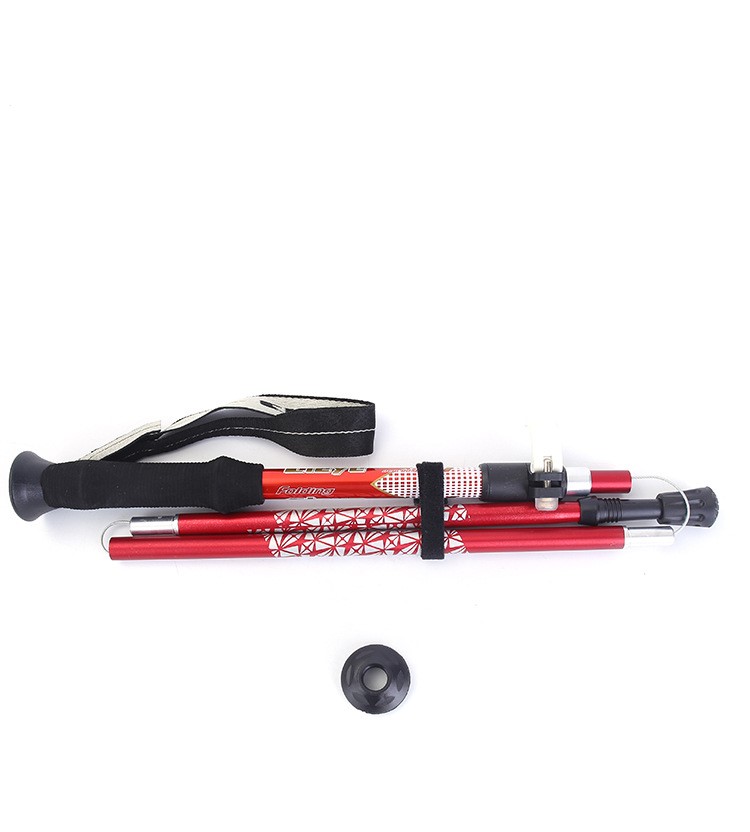 Ultralight Telescopic Folding Trekking Walking Stick