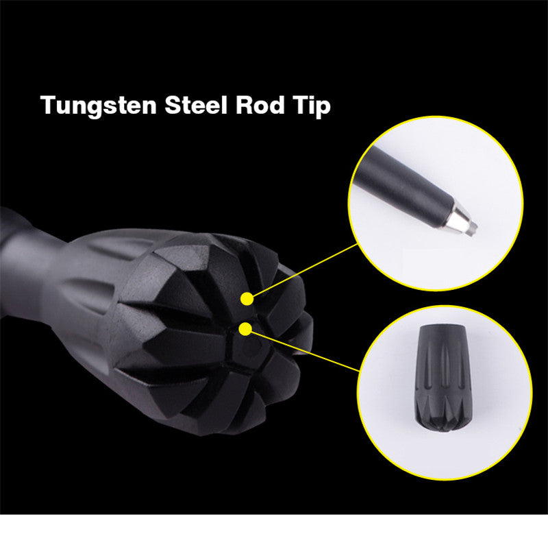 Multifunctional Carbon Fiber Telescopic Folding Trekking Pole