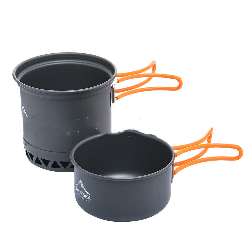 Widesea Outdoor Camping Cookware Cooking Set Travel Kitchen Utensils