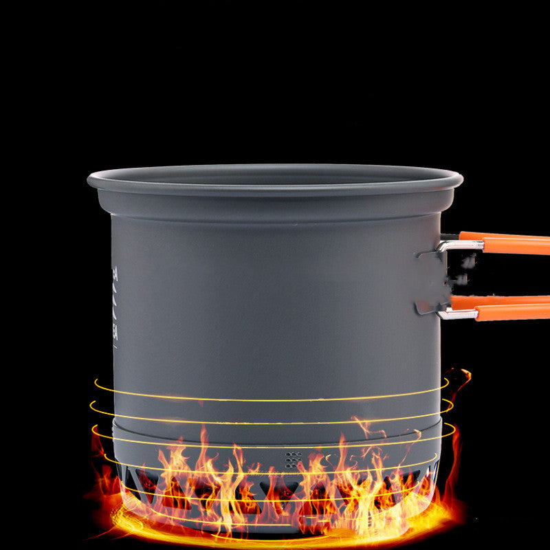 Widesea Outdoor Camping Cookware Cooking Set Travel Kitchen Utensils