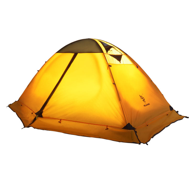 Double Layer Aluminum Pole Camping Tent