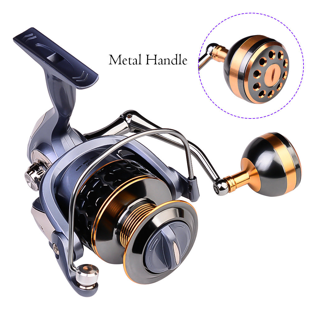 Full Metal Spinning Fishing Reel Luya Wheel