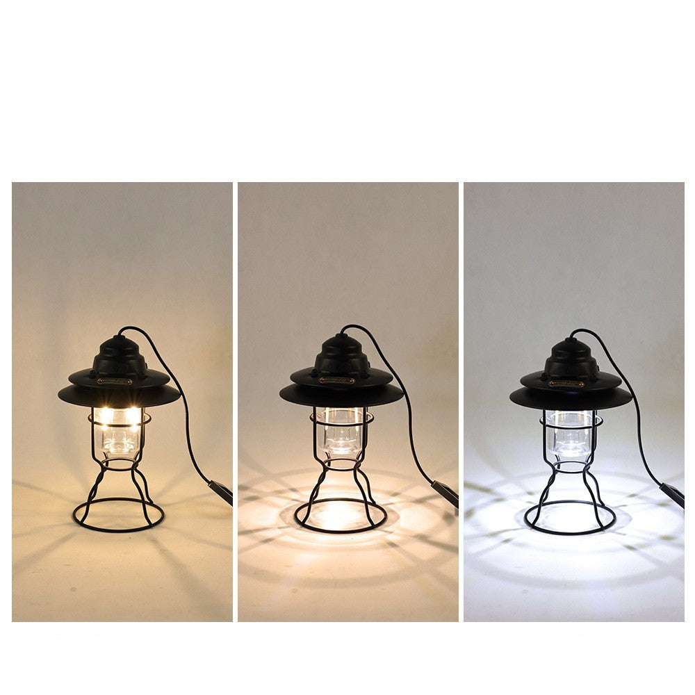 Portable Retro Barn Outdoor Multifunctional Lantern