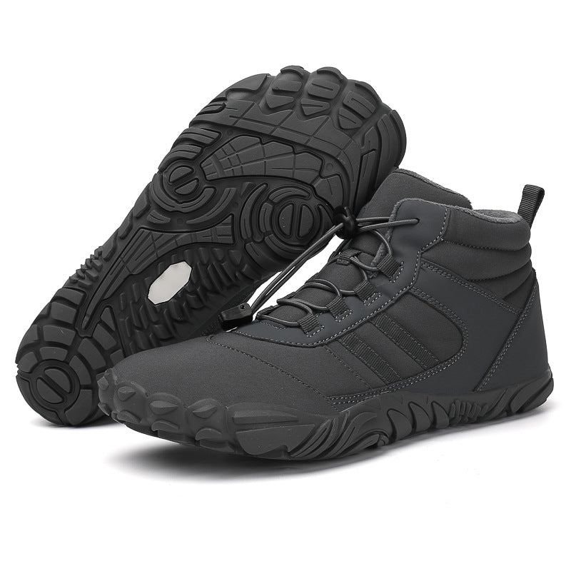 High-Top Non-Slip Warm Snow Hiking Boots With Velvet