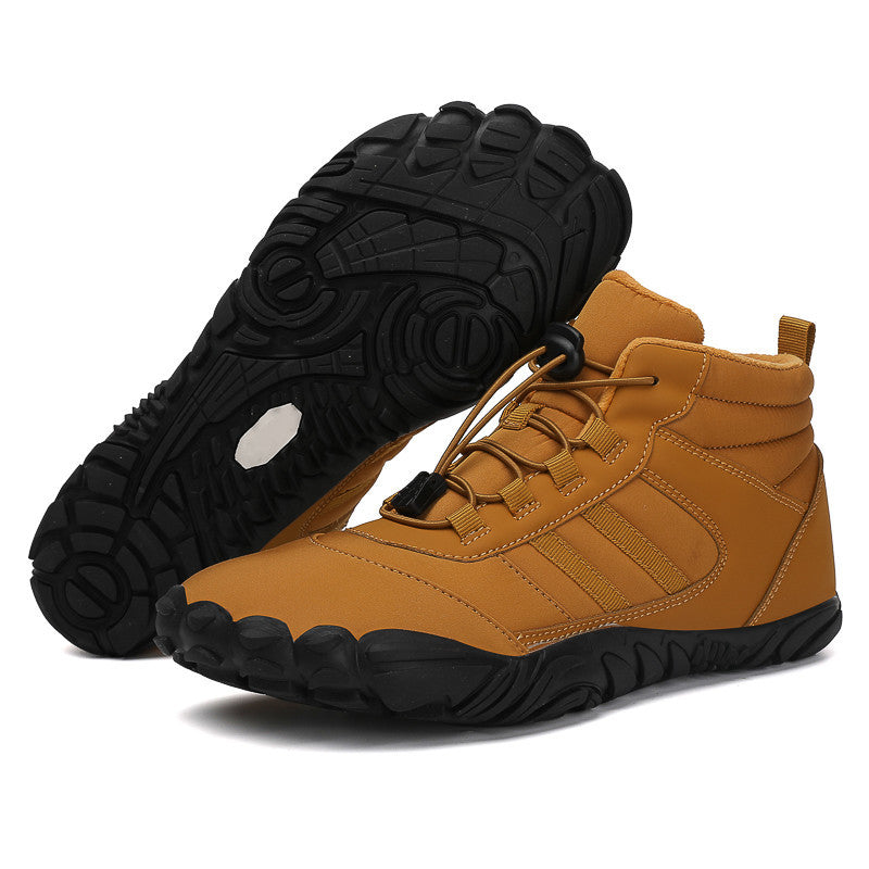 High-Top Non-Slip Warm Snow Hiking Boots With Velvet