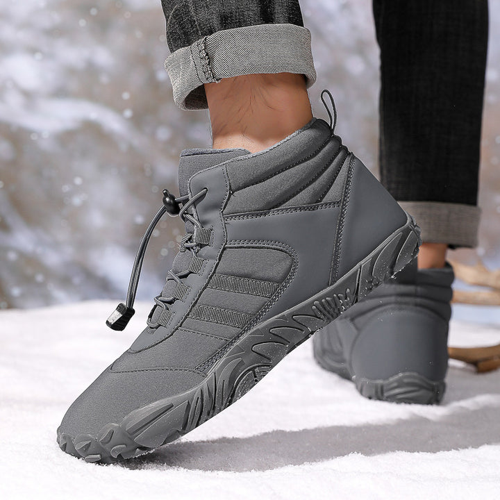 High-Top Non-Slip Warm Snow Hiking Boots With Velvet