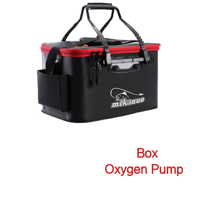 EVA Folding Fishing Tackle Storage Bag Bucket