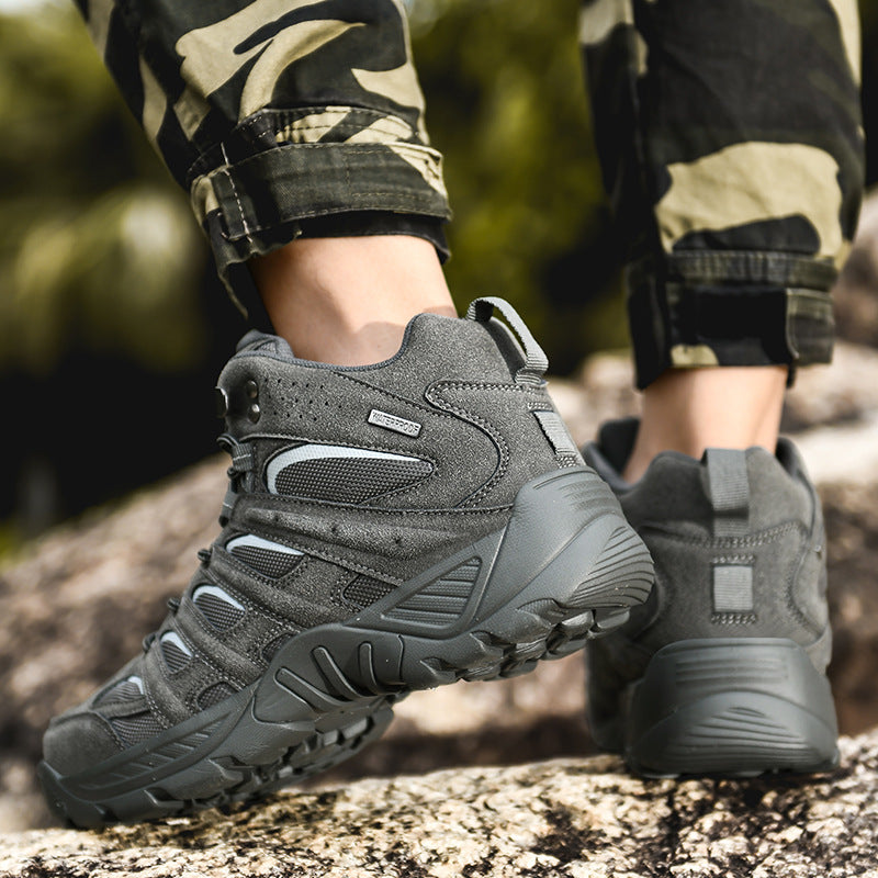 Men's High-Top Outdoor Hiking Martin Boots