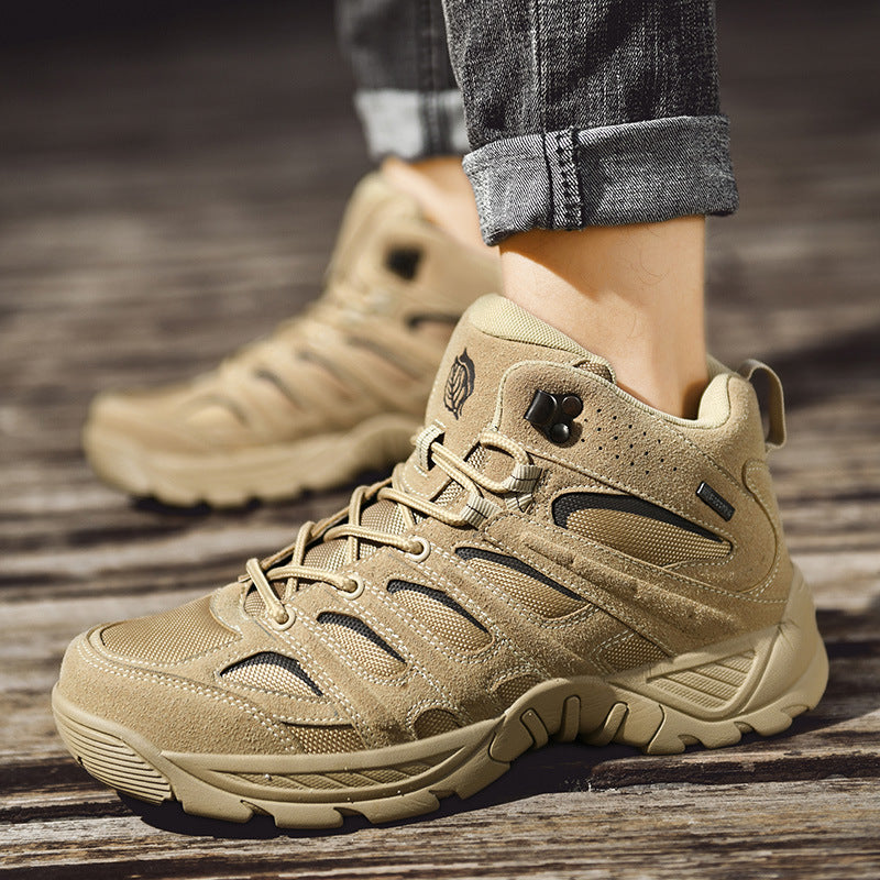 Men's High-Top Outdoor Hiking Martin Boots