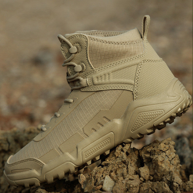 American Ultralight Mid Tube Tactical Hiking Combat Boots Men