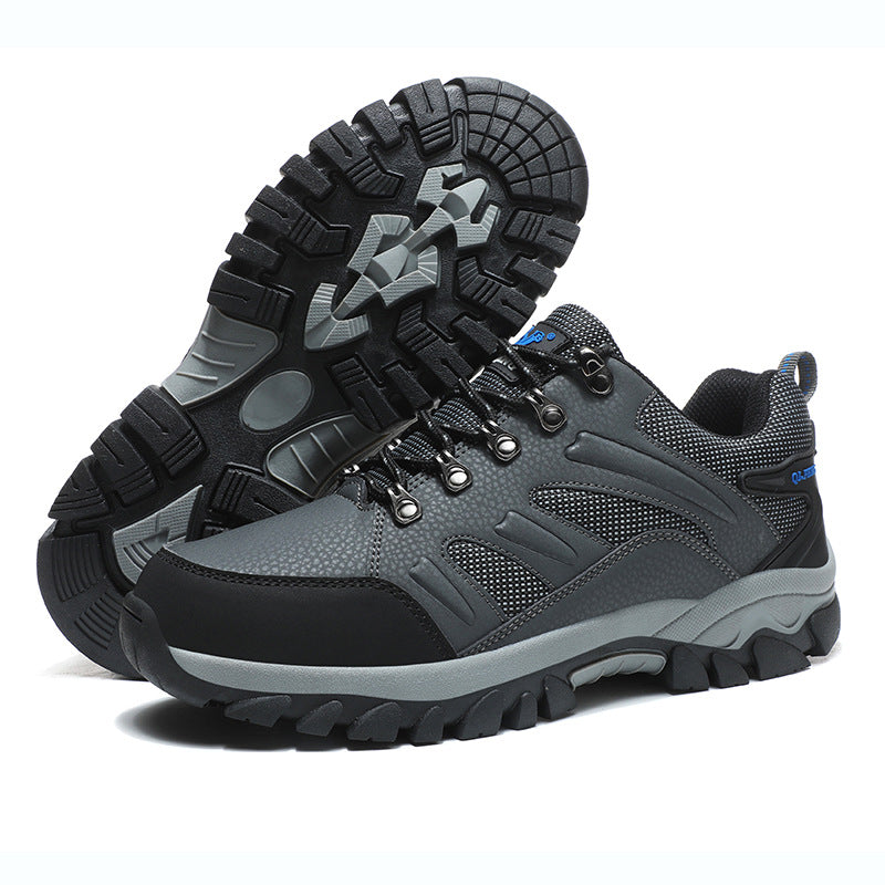 Couple Outdoor Climbing Boots Breathable Large Size Camping Shoes