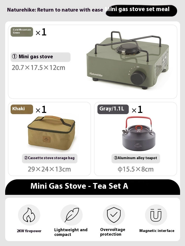 Portable Mini Gas Stove Outdoor Camping Cookware Stove