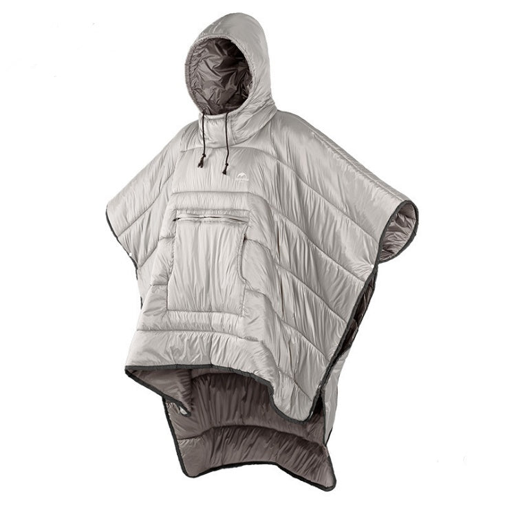 Portable Warm Wearable Camping Sleeping Bag Cloak