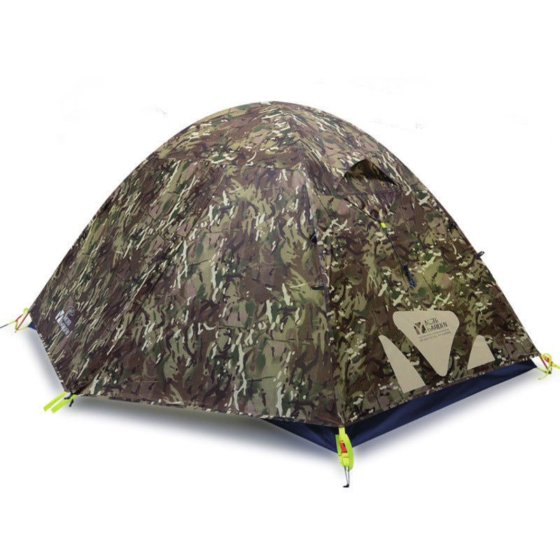 Double Layer Aluminum Pole Camping Tent