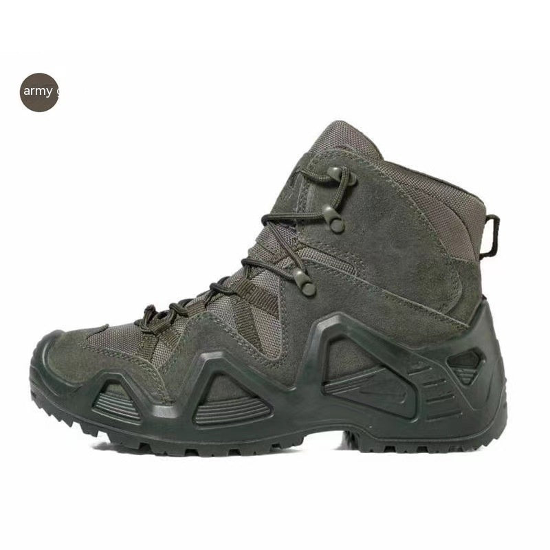 Mid-Top High-Top Military Tactical Combat Hiking Boots
