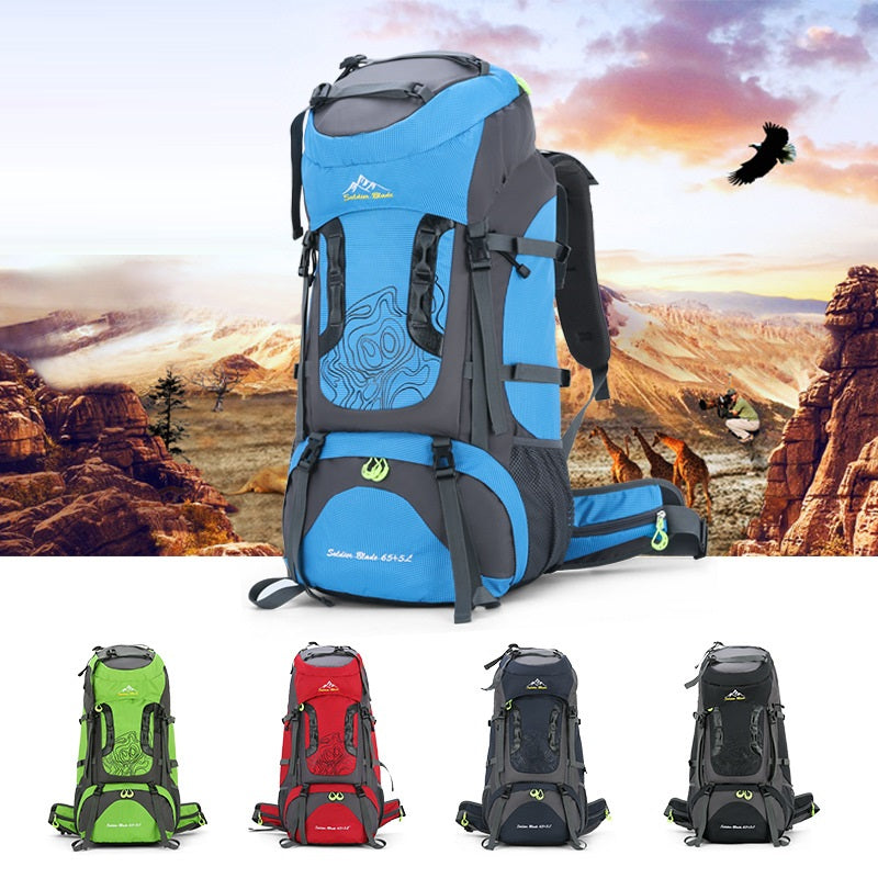 Waterproof Hiking Camping Backpack Large Capacity