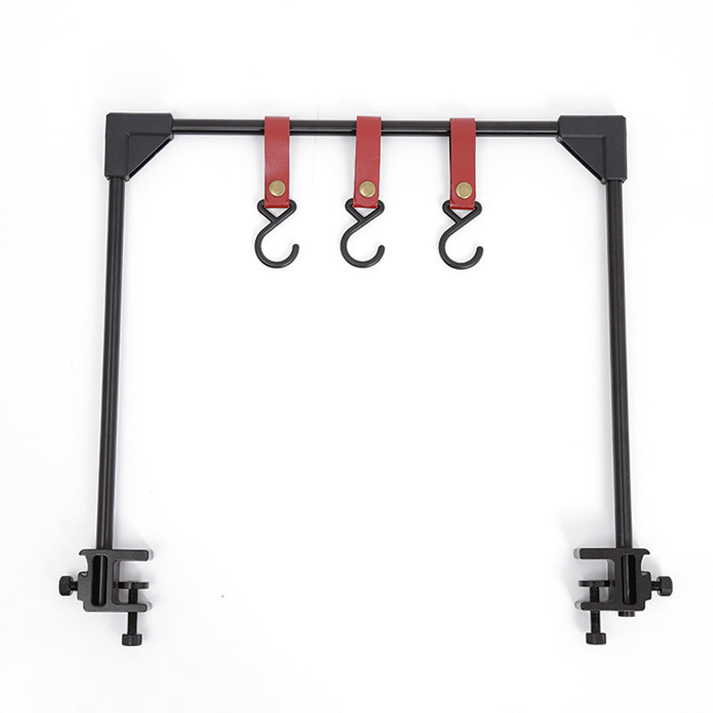 Adjustable Outdoor Camping Desk Rack Hanging Storage Hook Stand