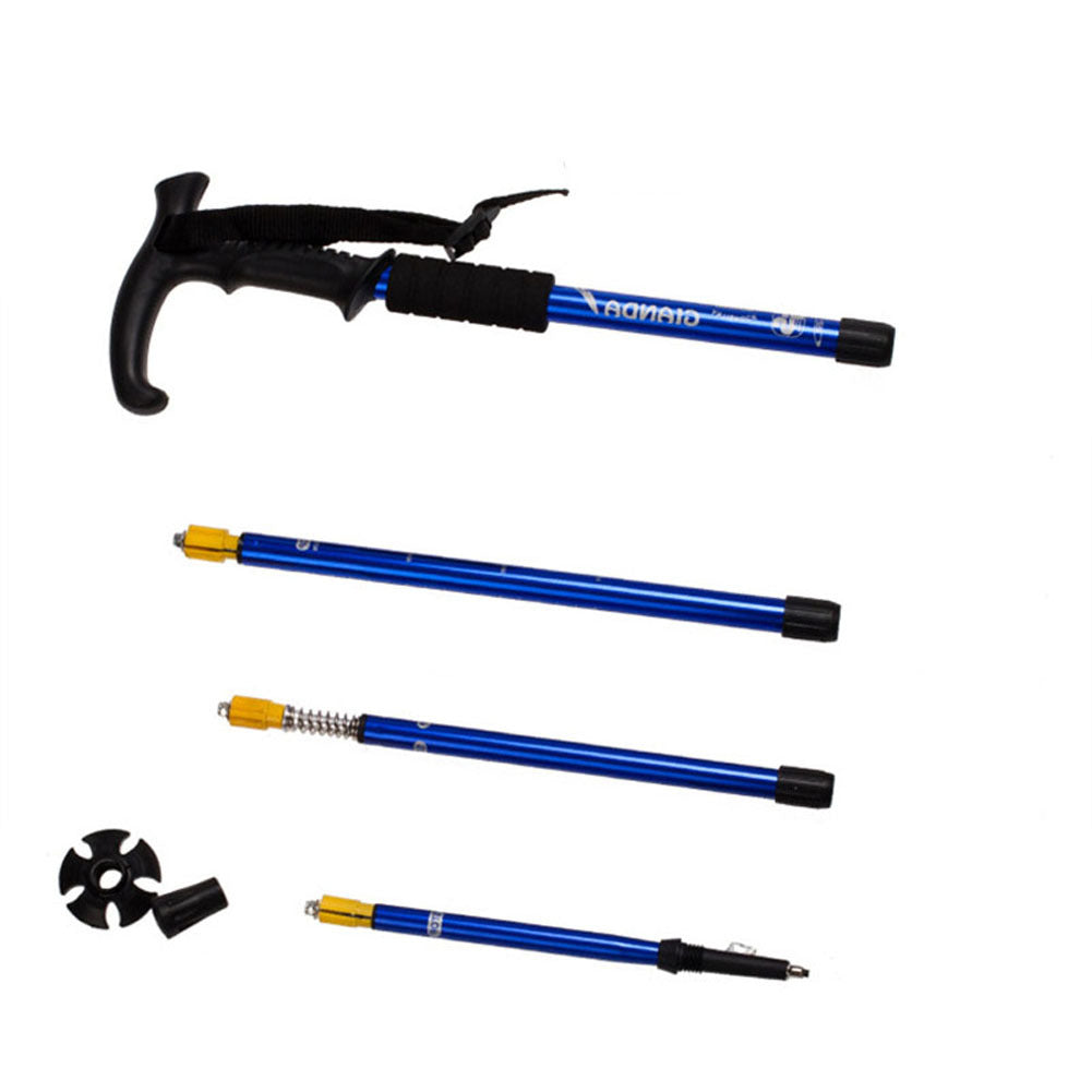 Professional Retractable Aluminum Alloy Trekking Pole