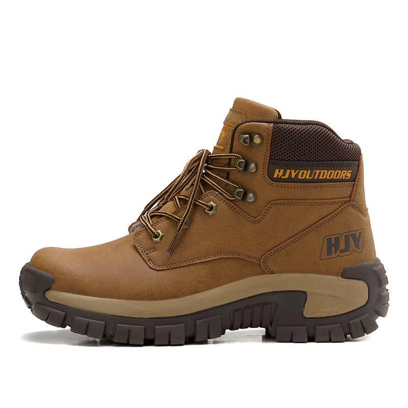 High-Top Outdoor Hiking Boots Large Size Training Shoes