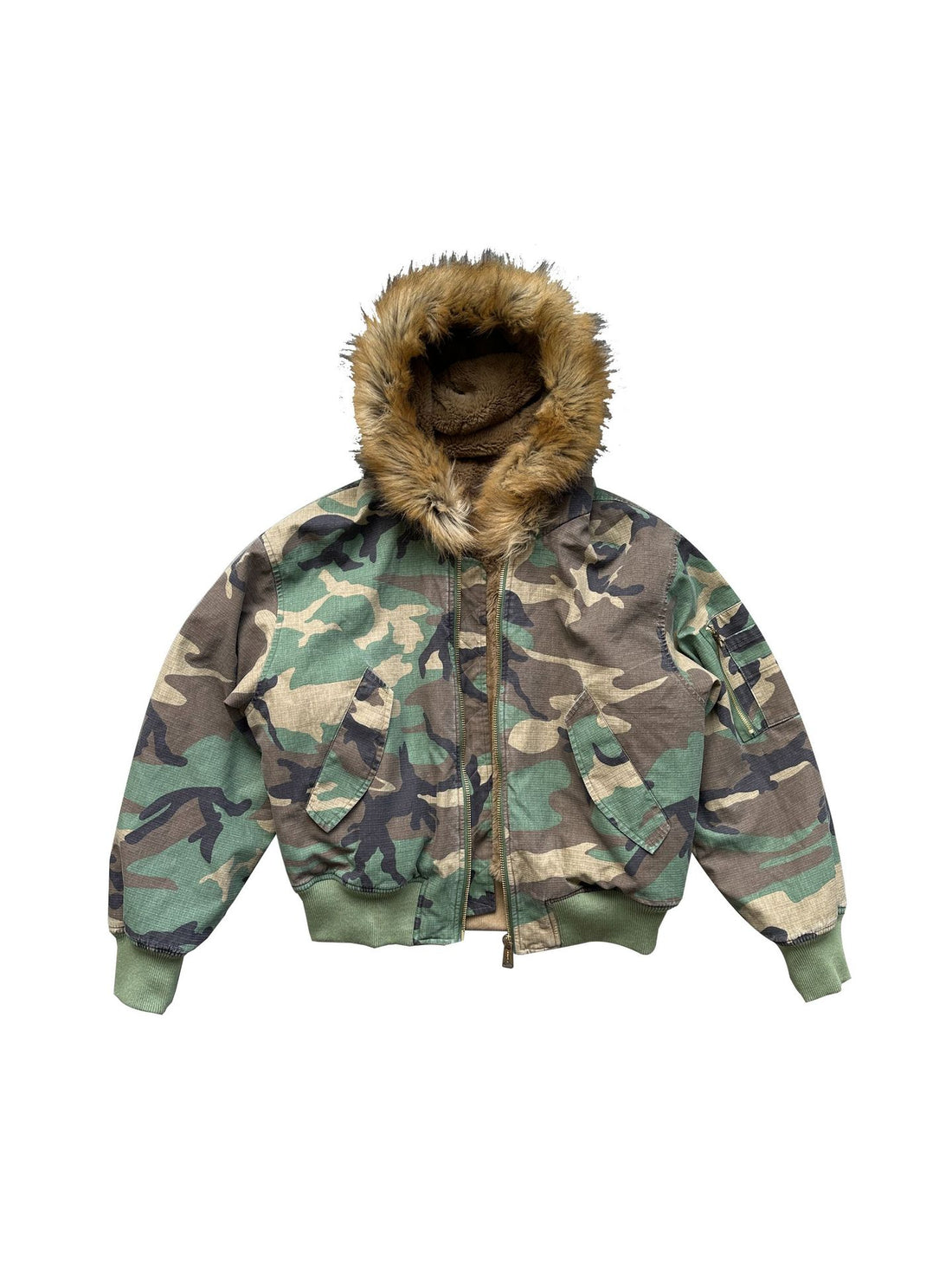 Men's Reversible Camouflage Cotton Jacket