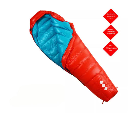 Thickened Portable Goose Down Camping Sleeping Bag