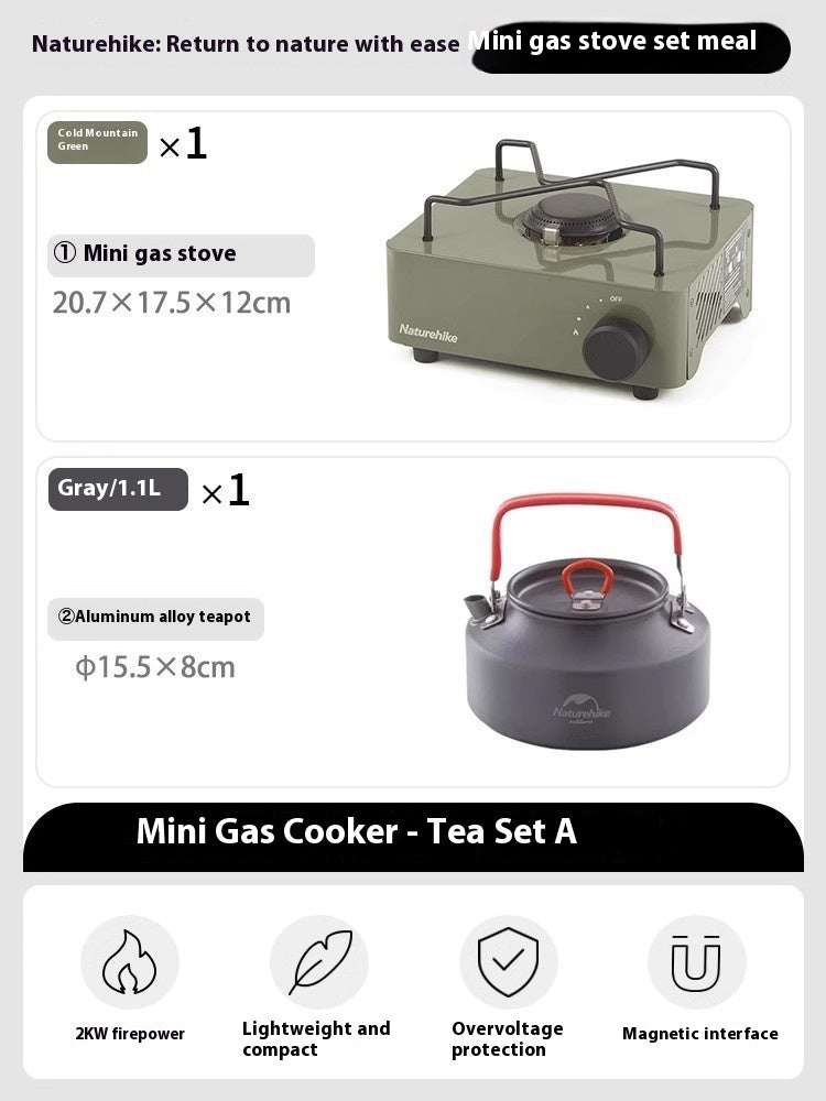 Portable Mini Gas Stove Outdoor Camping Cookware Stove