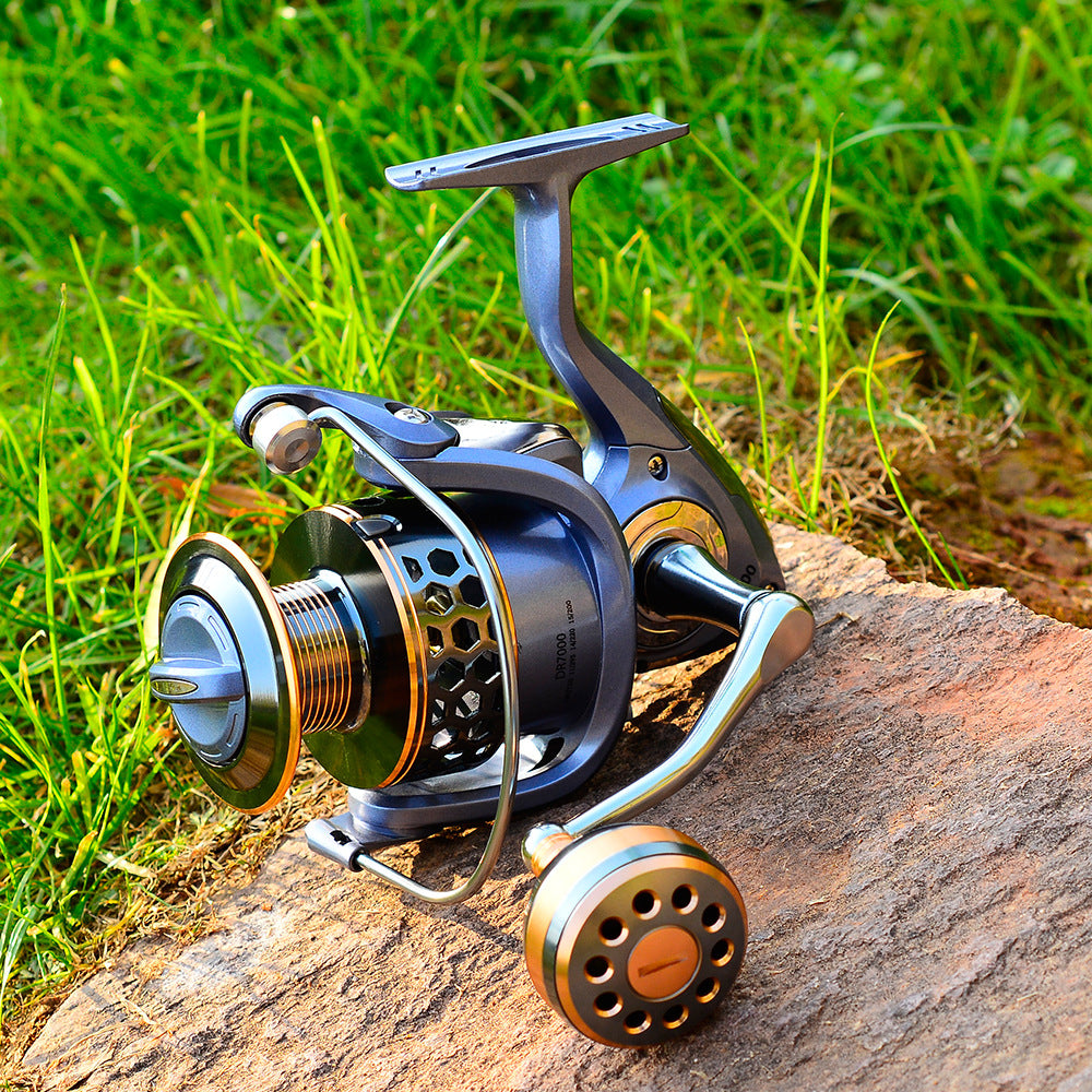 Full Metal Spinning Fishing Reel Luya Wheel