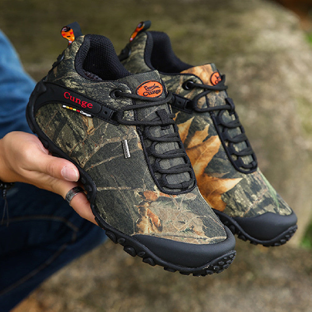 Men's Camouflage Outdoor Hiking Climbing Sports Boots