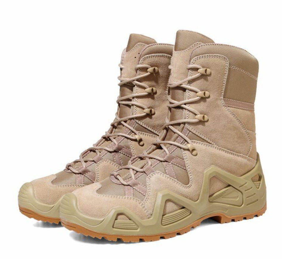 Mid-Top High-Top Military Tactical Combat Hiking Boots