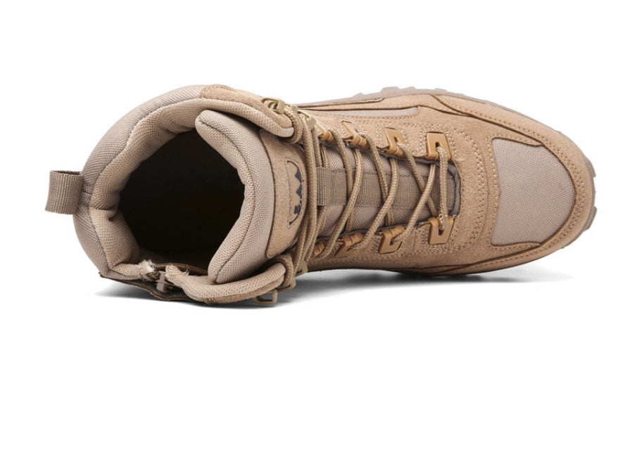 Men's High-Top Winter Tactical Hiking Desert Snow Boots