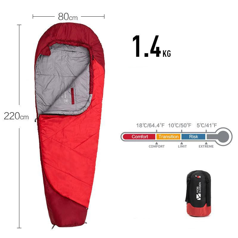 Thickened Mummy Sleeping Bag For Winter Camping