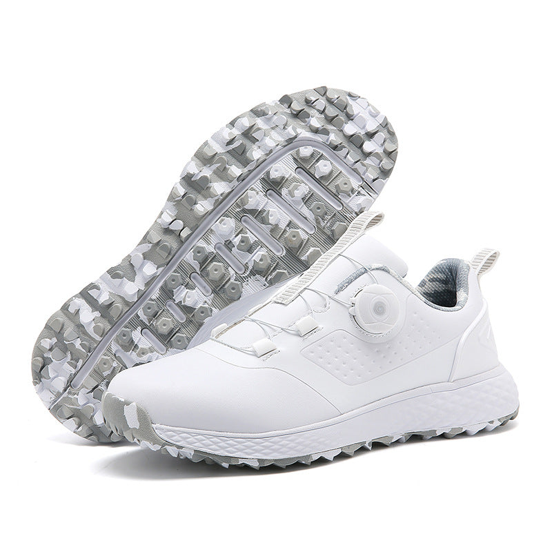 Couple Waterproof Spiked Golf Shoes