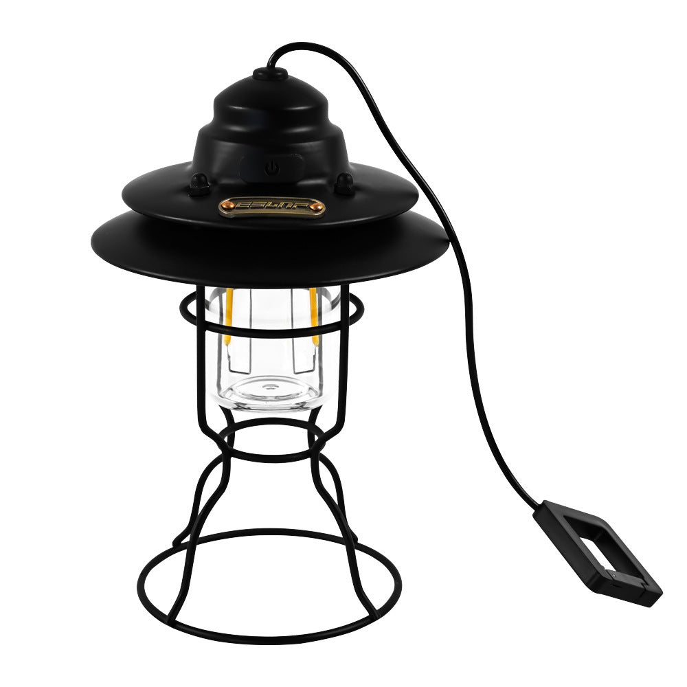 Portable Retro Barn Outdoor Multifunctional Lantern
