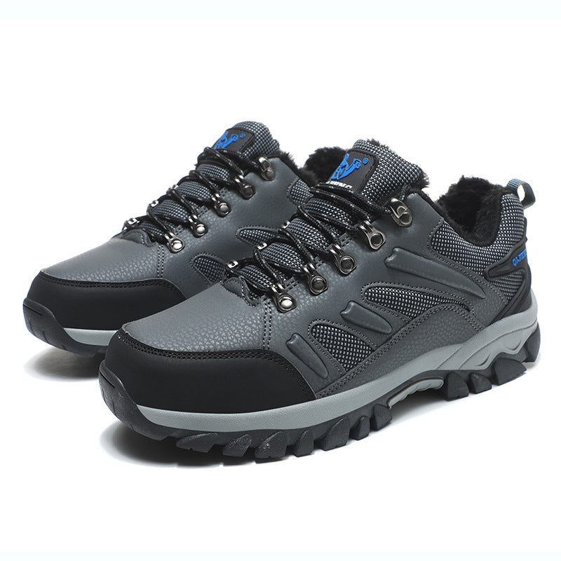 Couple Outdoor Climbing Boots Breathable Large Size Camping Shoes