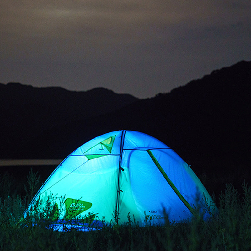 Double Layer Aluminum Pole Camping Tent