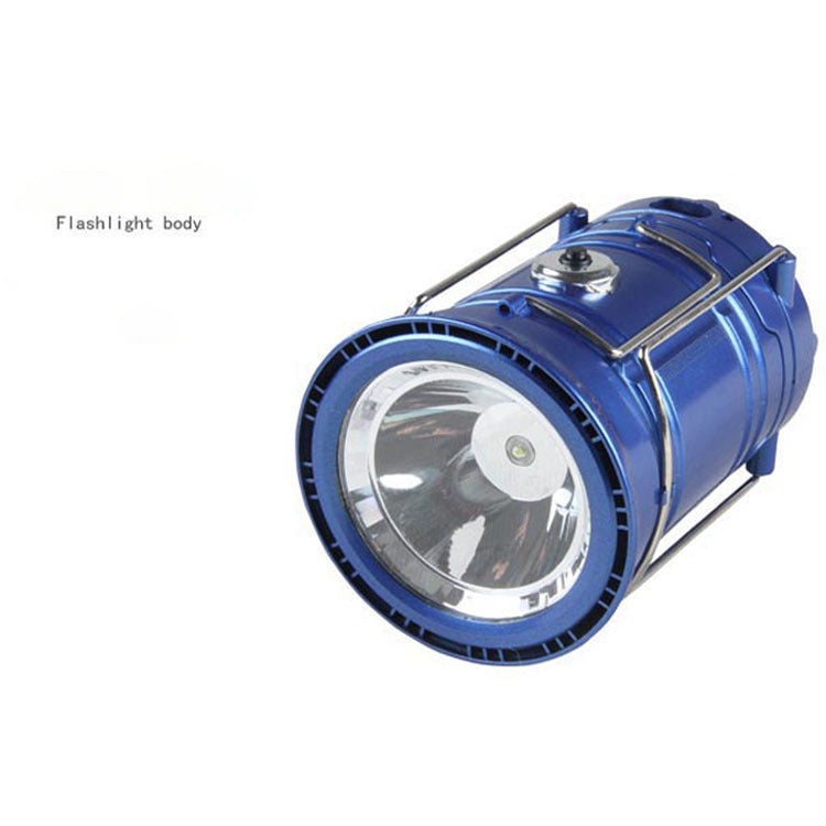 Solar Rechargeable Telescopic Camping Lantern Tent Lamp